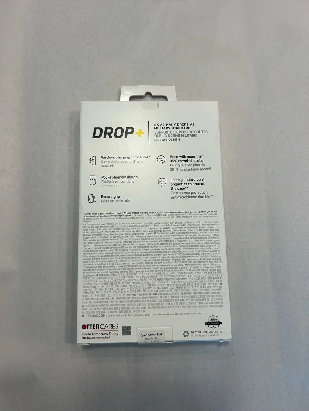 NWT OtterBox Commuter Series Black Protective Case for iPhone 13/14